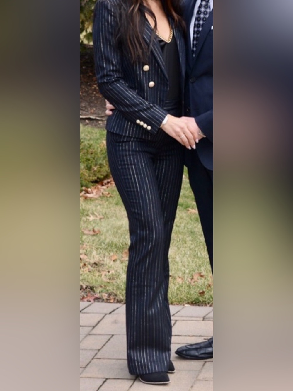 Generation Love Jack Pinstripe Pants - size 2